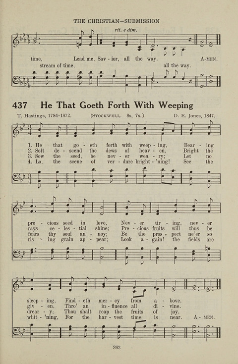 Service Hymnal: with responsive readings, appropriate for all Protestant religious activities page 355