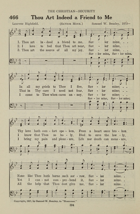 Service Hymnal: with responsive readings, appropriate for all Protestant religious activities page 386
