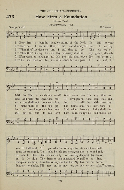 Service Hymnal: with responsive readings, appropriate for all Protestant religious activities page 393