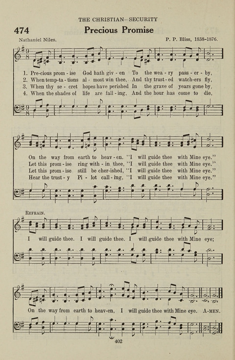 Service Hymnal: with responsive readings, appropriate for all Protestant religious activities page 394