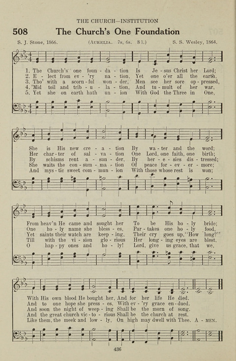 Service Hymnal: with responsive readings, appropriate for all Protestant religious activities page 428