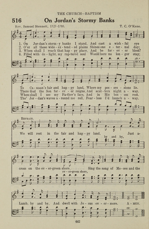 Service Hymnal: with responsive readings, appropriate for all Protestant religious activities page 434