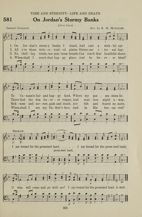 Service Hymnal: with responsive readings, appropriate for all Protestant religious activities page 493