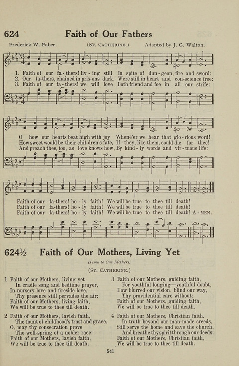 Service Hymnal: with responsive readings, appropriate for all Protestant religious activities page 533