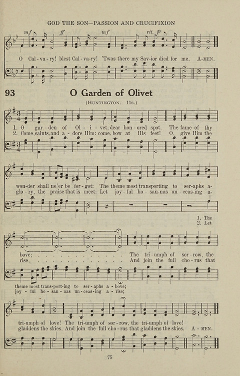 Service Hymnal: with responsive readings, appropriate for all Protestant religious activities page 67