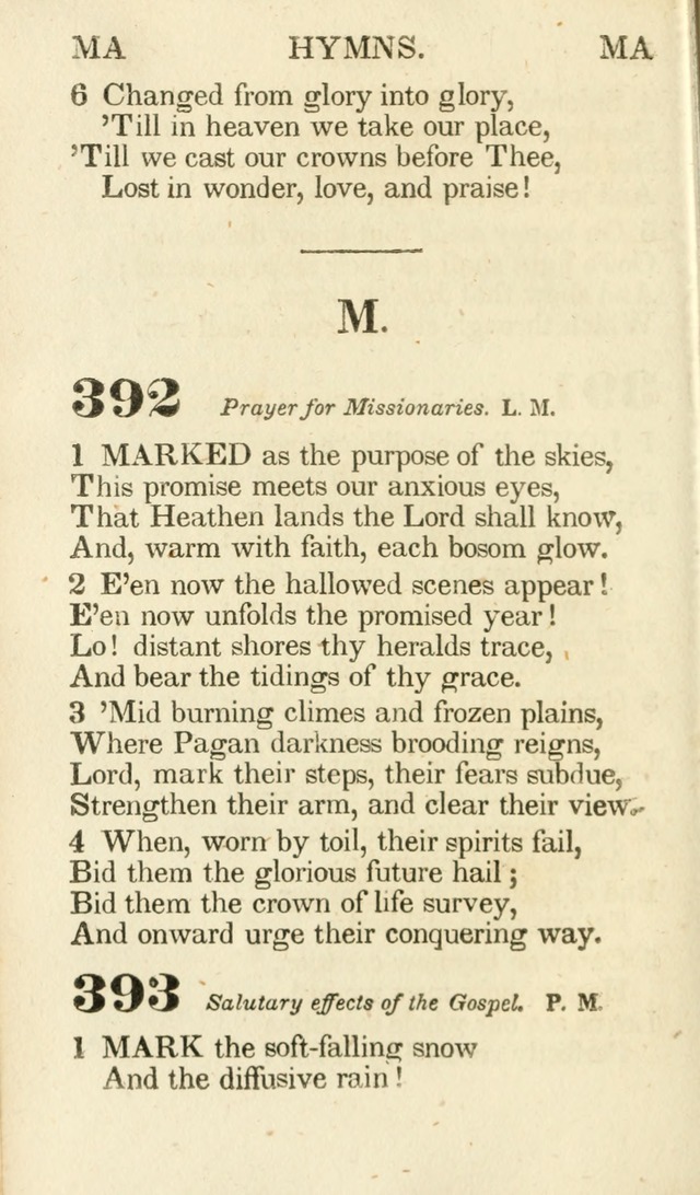 A Selection of Hymns, adapted to the devotions of the closet, the family, and the social circle; and containing subjects appropriate to the monthly concerns of prayer for the success... page 328