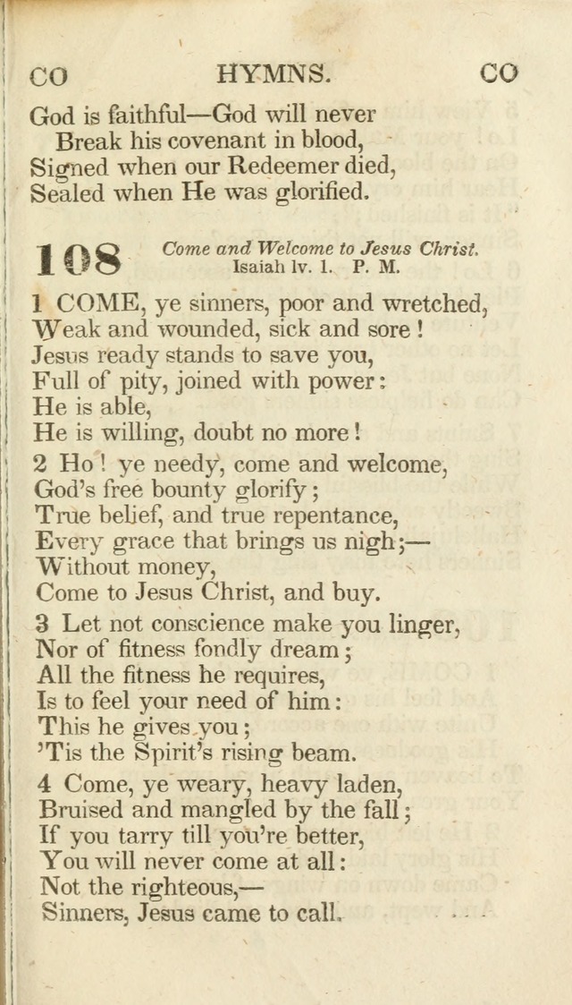 A Selection of Hymns, adapted to the devotions of the closet, the family, and the social circle; and containing subjects appropriate to the monthly concerns of prayer for the success... page 99