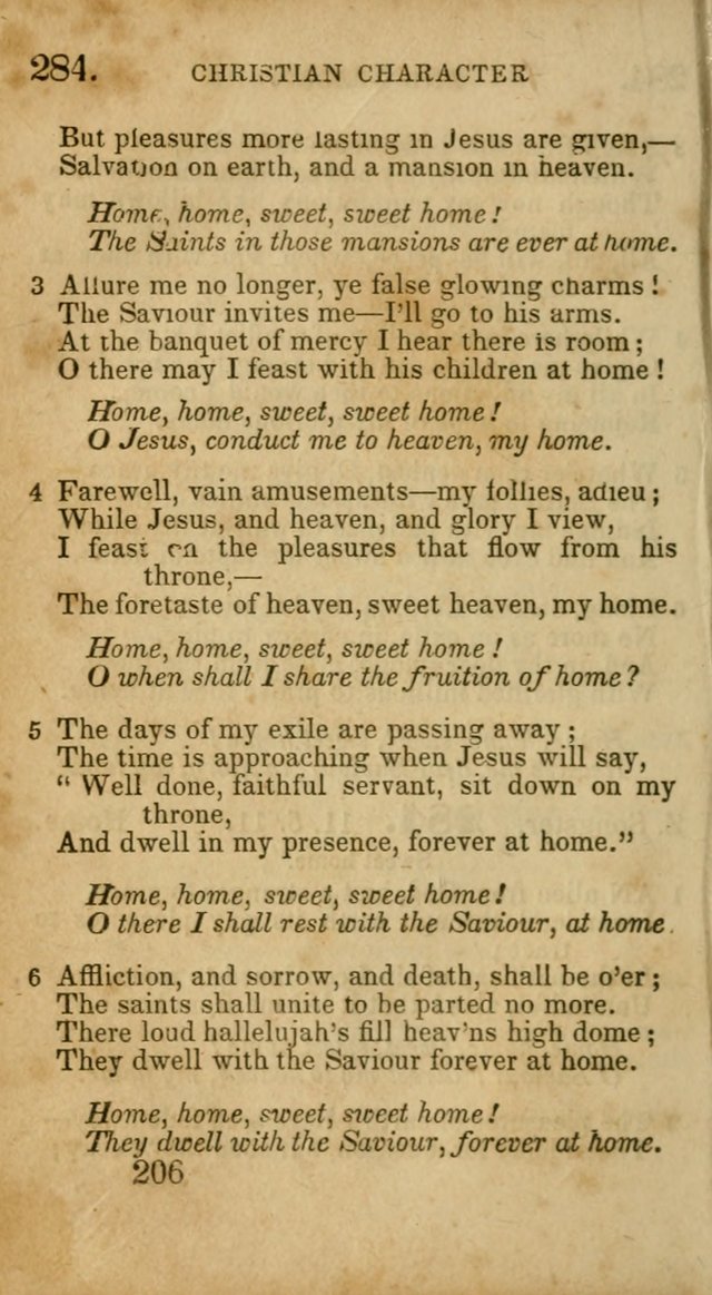Select Hymns: adapted to the devotional exercises of the Baptist denomination (2nd ed.) page 206