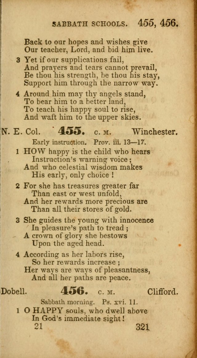 Select Hymns: adapted to the devotional exercises of the Baptist denomination (2nd ed.) page 321