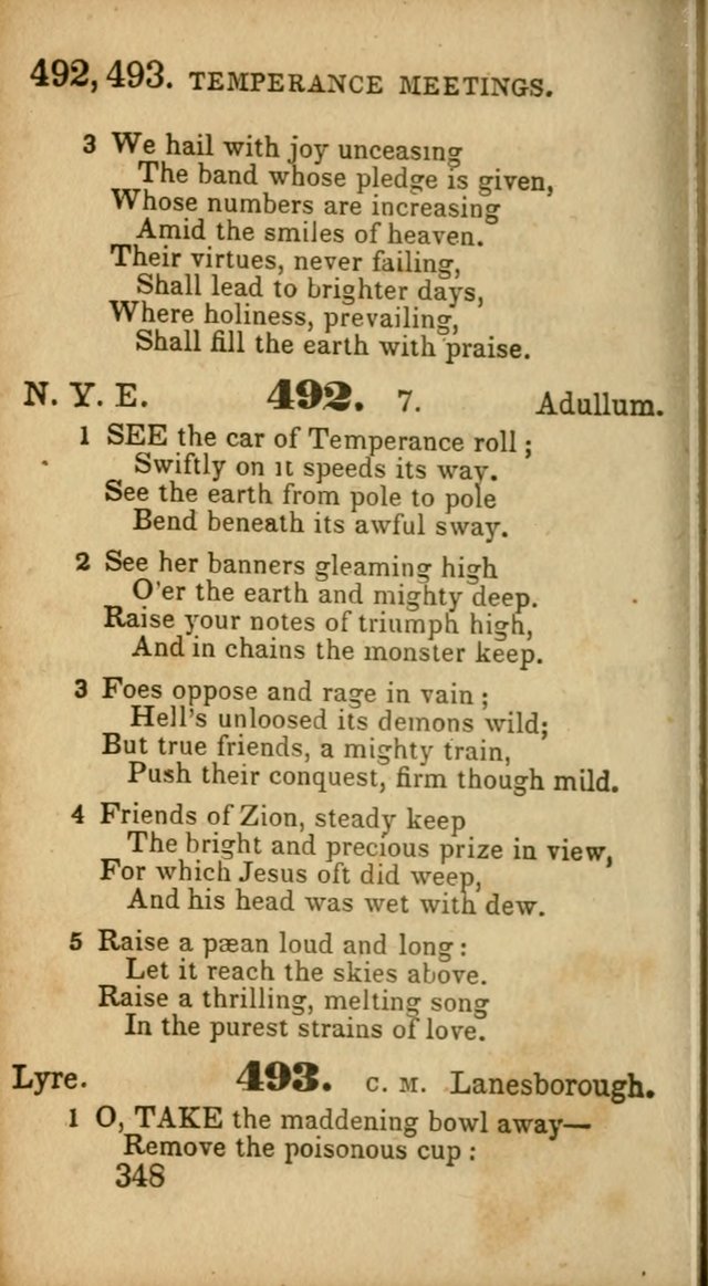 Select Hymns: adapted to the devotional exercises of the Baptist denomination (2nd ed.) page 348