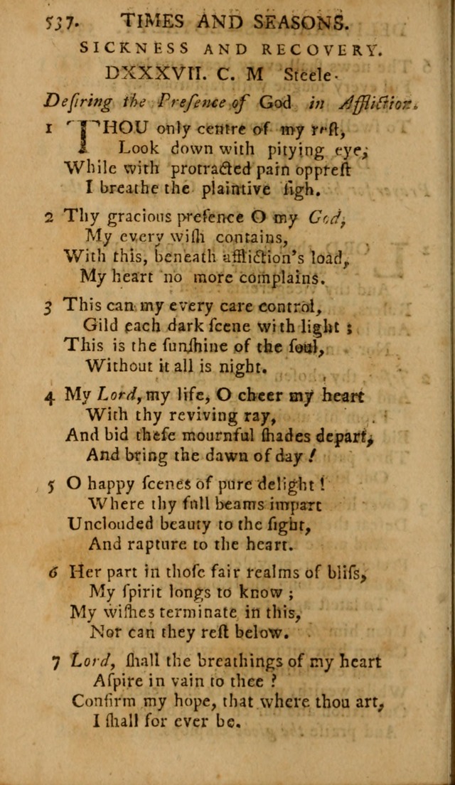A Selection of Hymns: from the best authors, intended to be an appendix to Dr. Watt