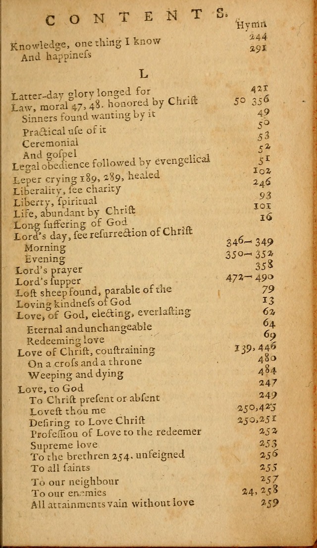 A Selection of Hymns: from the best authors, intended to be an appendix to Dr. Watt