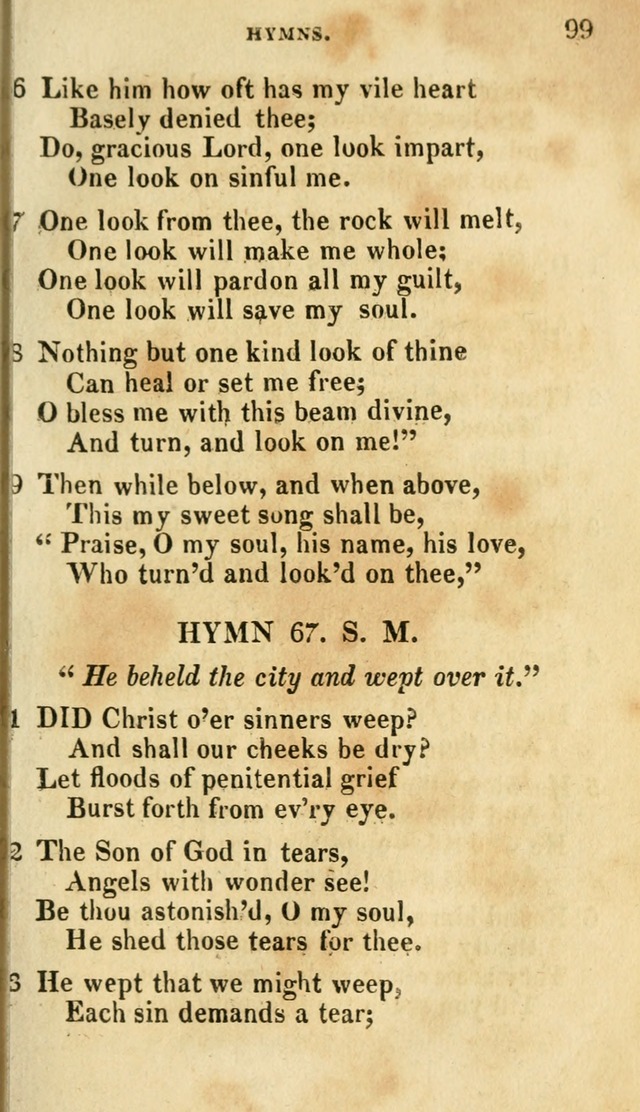 A Selection of Hymns, from the Best Authors page 103