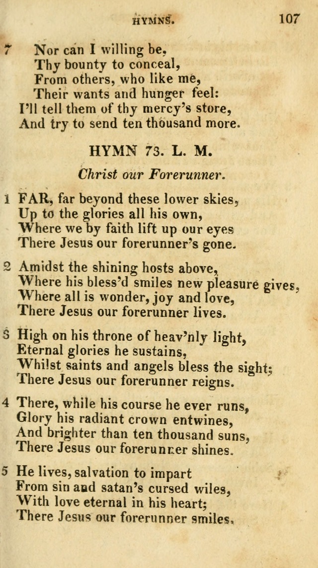 A Selection of Hymns, from the Best Authors page 111