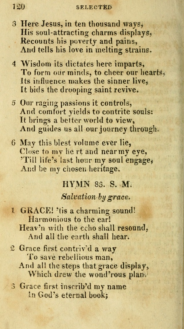 A Selection of Hymns, from the Best Authors page 124
