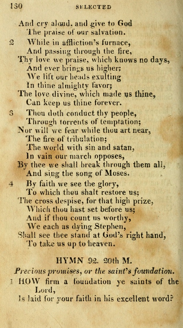 A Selection of Hymns, from the Best Authors page 134