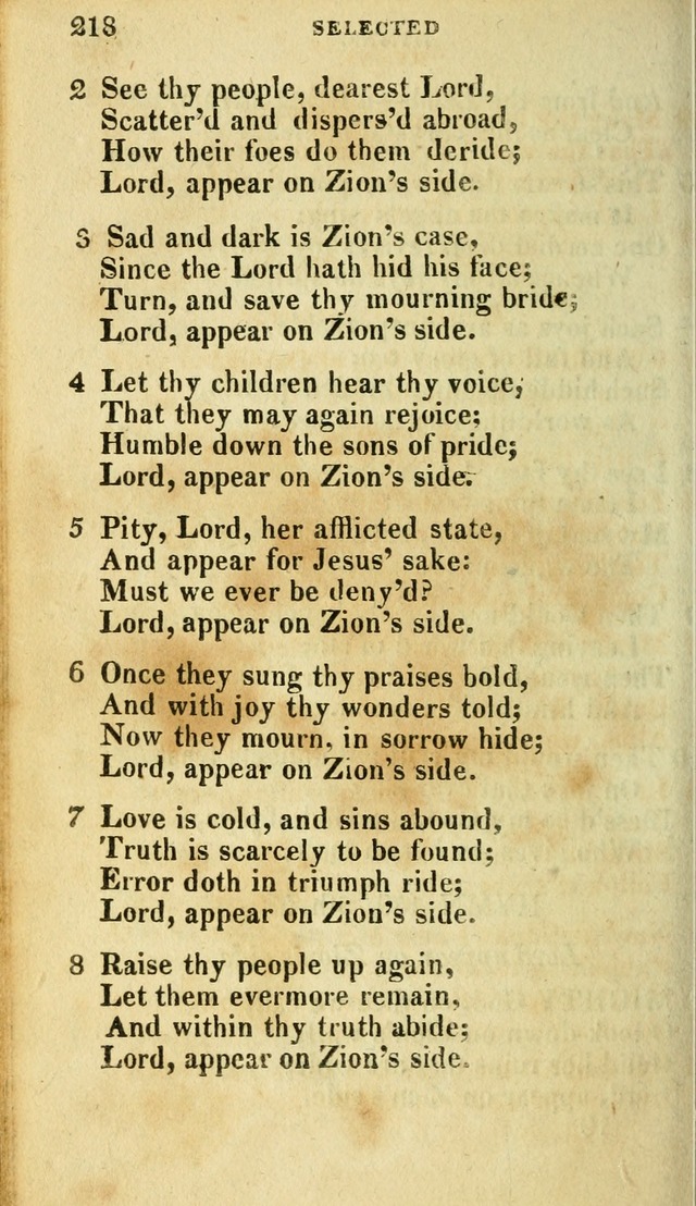 A Selection of Hymns, from the Best Authors page 226