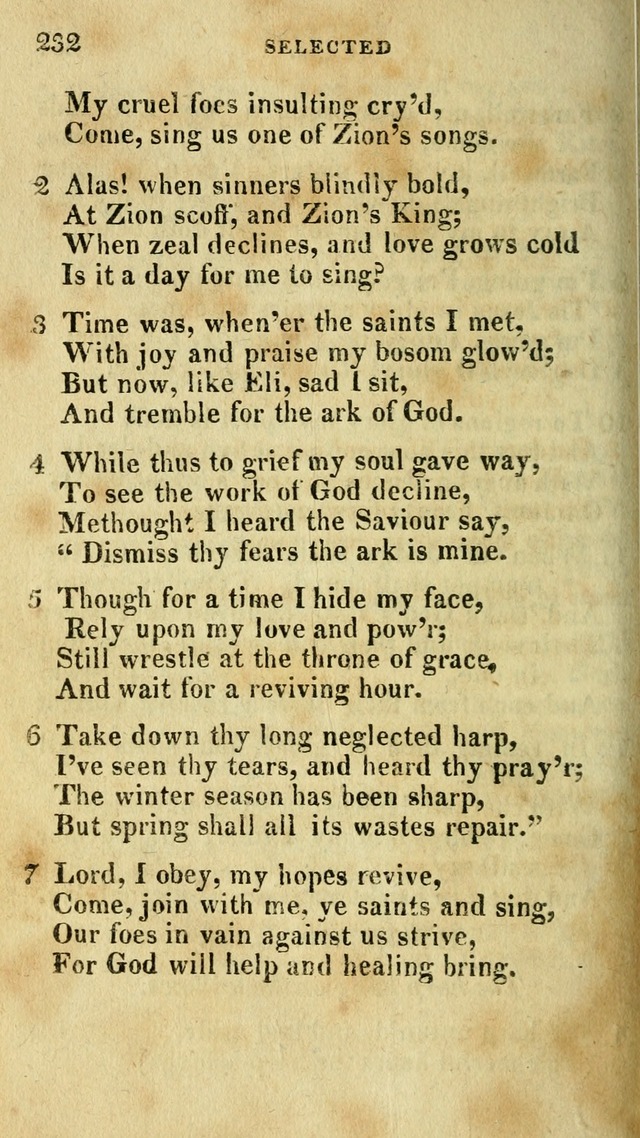 A Selection of Hymns, from the Best Authors page 240
