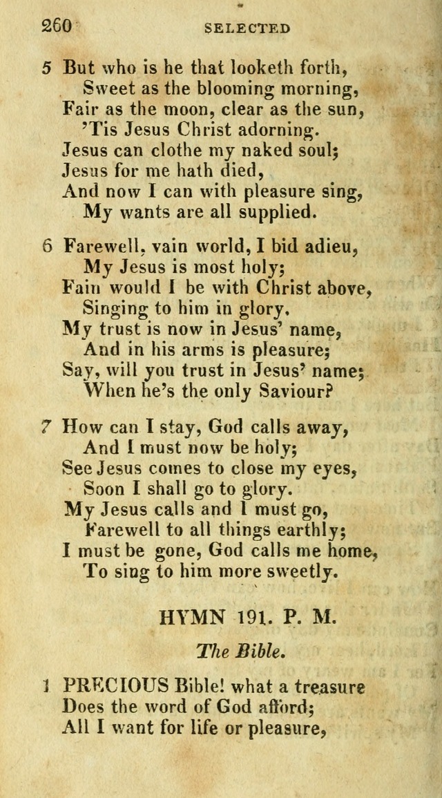 A Selection of Hymns, from the Best Authors page 268