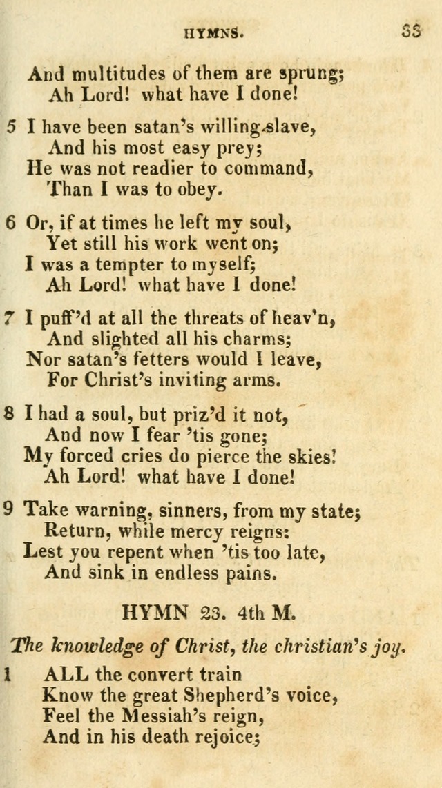 A Selection of Hymns, from the Best Authors page 37
