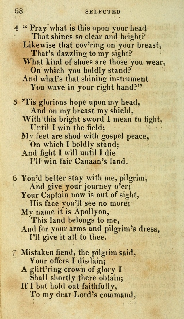 A Selection of Hymns, from the Best Authors page 72