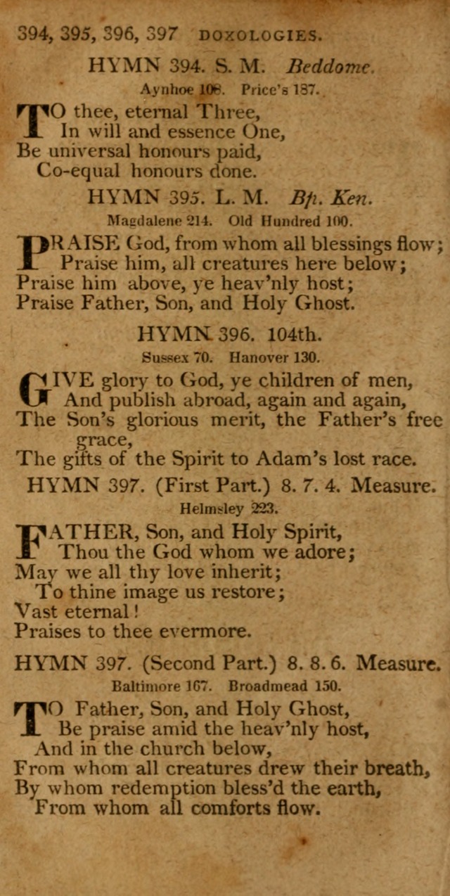 A Selection of Hymns from the Best Authors.: including a great number of originals: intended to be an appendix to Dr. Watts