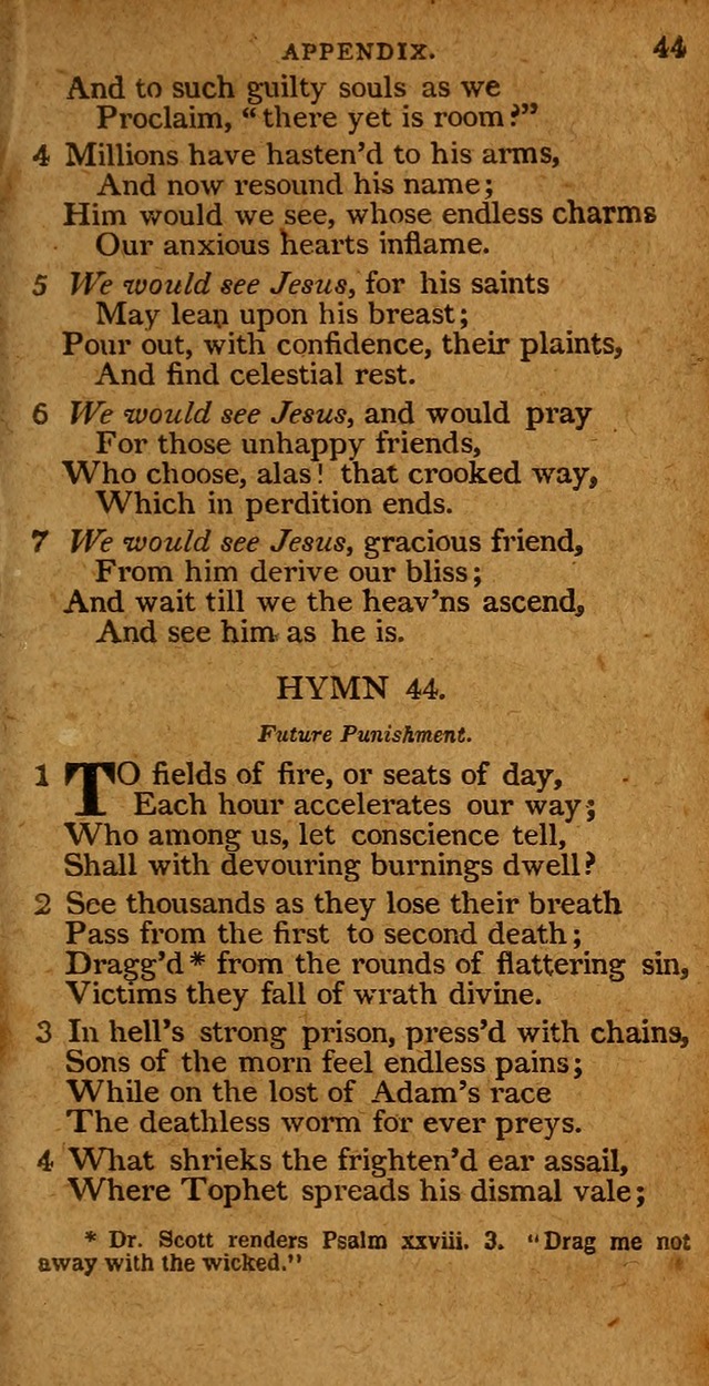 A Selection of Hymns from the Best Authors.: including a great number of originals: intended to be an appendix to Dr. Watts