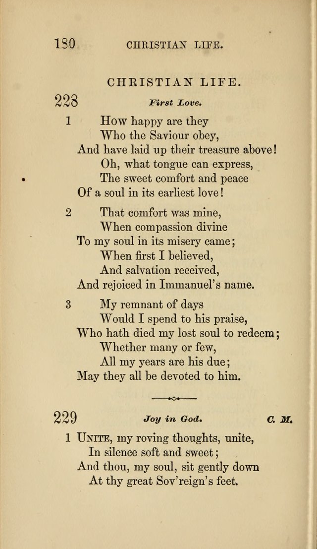 Social Hymn Book: Being the Hymns of the Social Hymn and Tune Book for the Lecture Room, Prayer Meeting, Family, and Congregation (2nd ed.) page 180