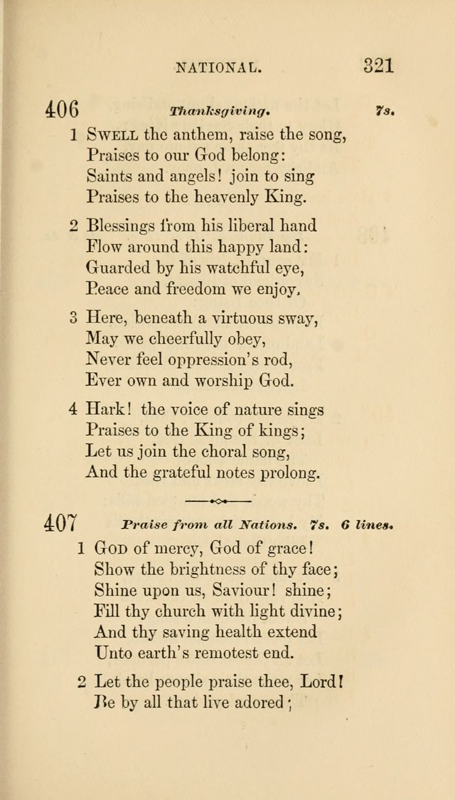 Social Hymn Book: Being the Hymns of the Social Hymn and Tune Book for the Lecture Room, Prayer Meeting, Family, and Congregation (2nd ed.) page 323
