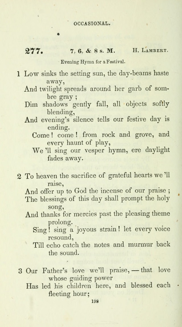 The School Hymn-Book: for normal, high, and grammar schools page 198