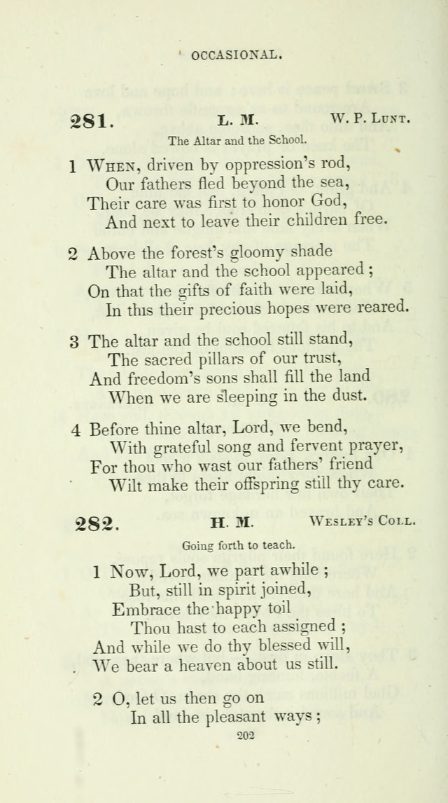 The School Hymn-Book: for normal, high, and grammar schools page 202