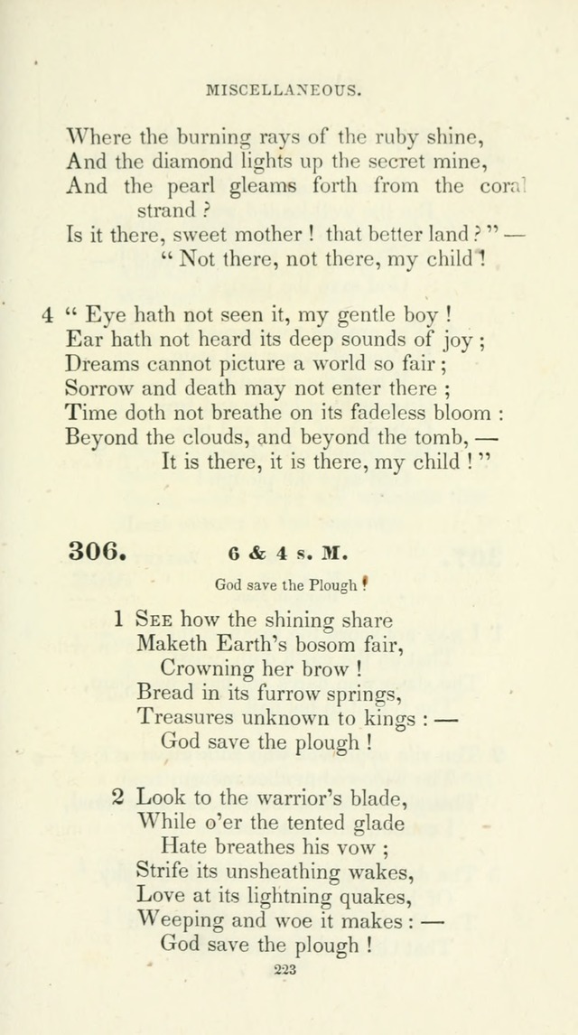 The School Hymn-Book: for normal, high, and grammar schools page 225