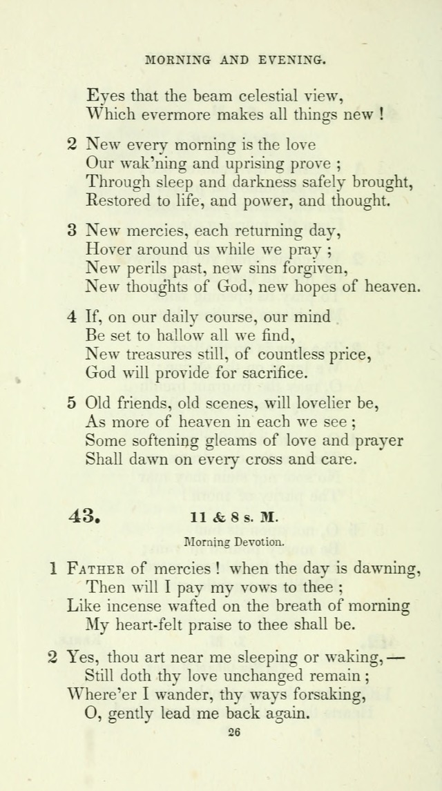 The School Hymn-Book: for normal, high, and grammar schools page 26
