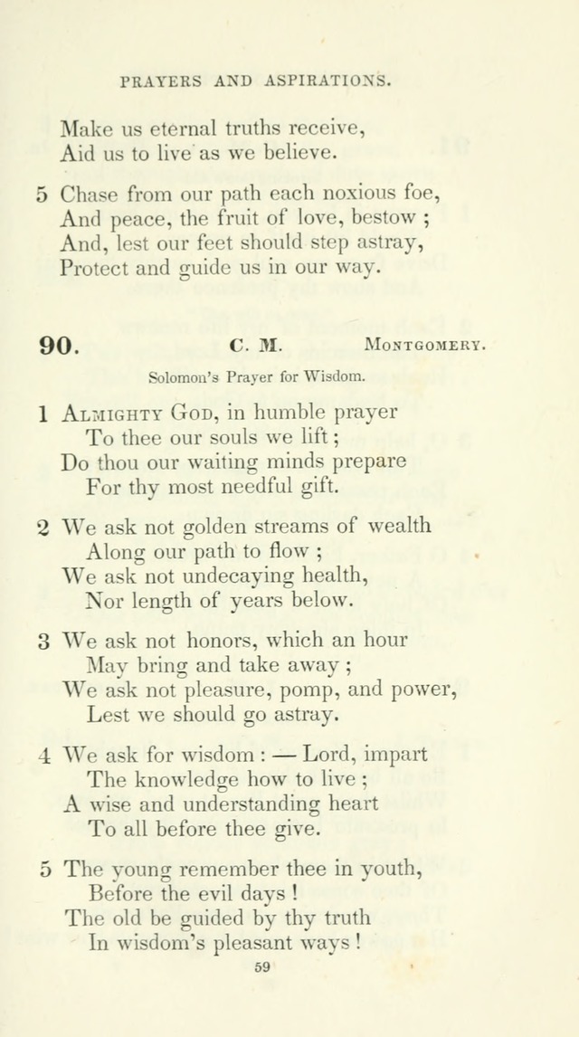 The School Hymn-Book: for normal, high, and grammar schools page 59