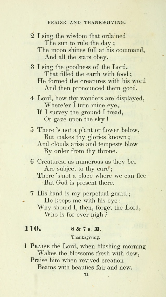 The School Hymn-Book: for normal, high, and grammar schools page 74