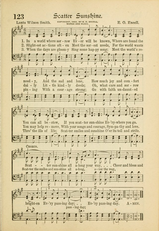 Songs of Hope: for the Church and Sunday School page 125