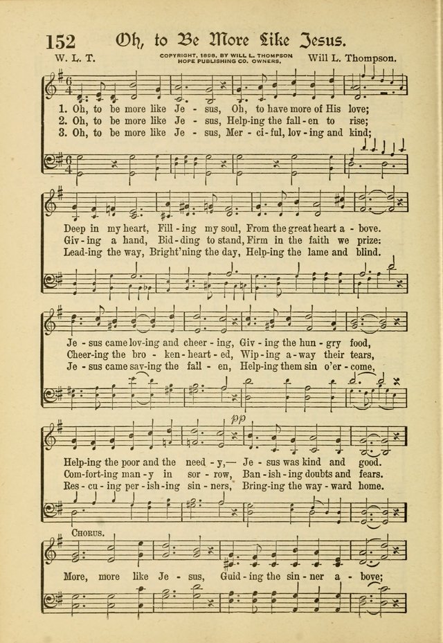 Songs of Hope: for the Church and Sunday School page 154