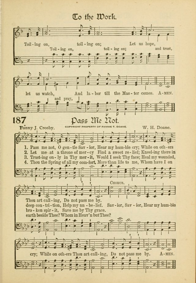 Songs of Hope: for the Church and Sunday School page 189