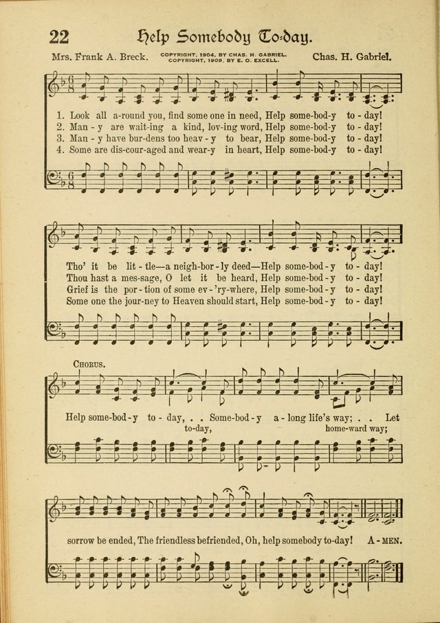 Songs of Hope: for the Church and Sunday School page 24