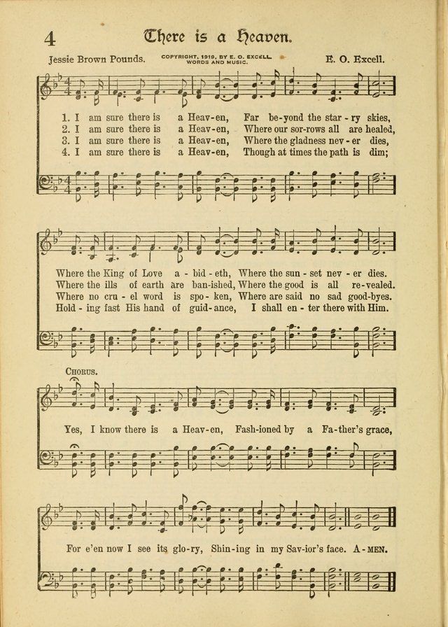 Songs of Hope: for the Church and Sunday School page 6