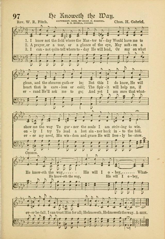Songs of Hope: for the Church and Sunday School page 99