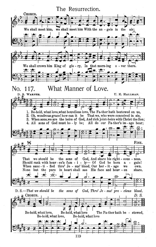 Select Hymns: for Christian worship and general gospel service page 119