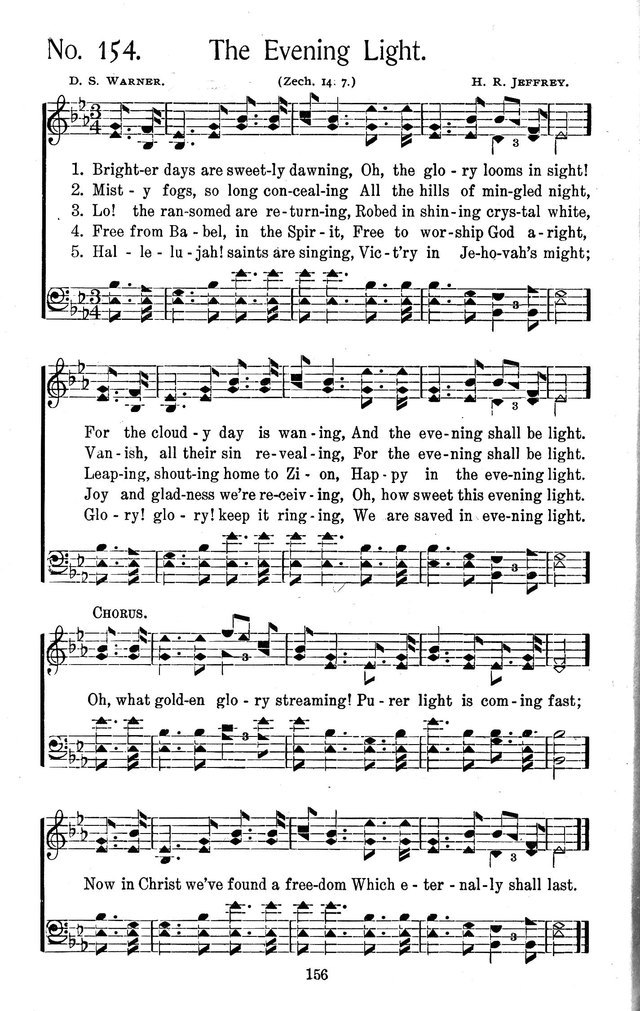Select Hymns: for Christian worship and general gospel service page 156