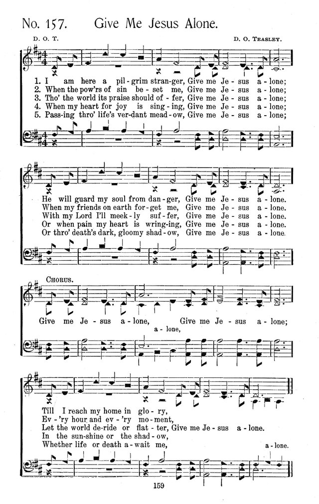 Select Hymns: for Christian worship and general gospel service page 159