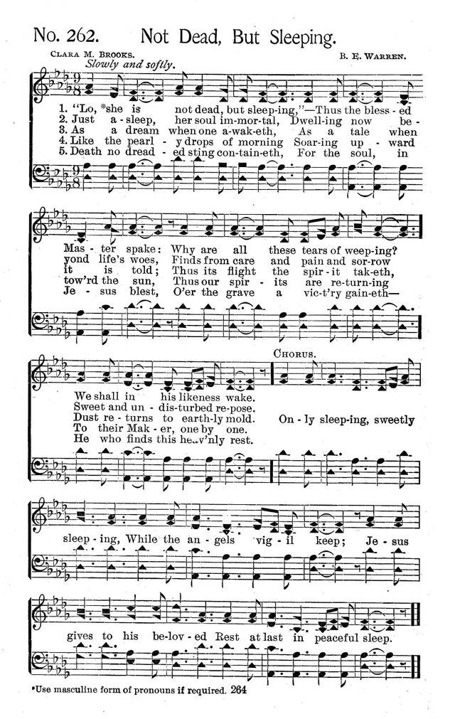 Select Hymns: for Christian worship and general gospel service page 264