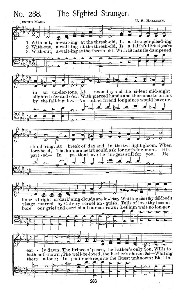 Select Hymns: for Christian worship and general gospel service page 286