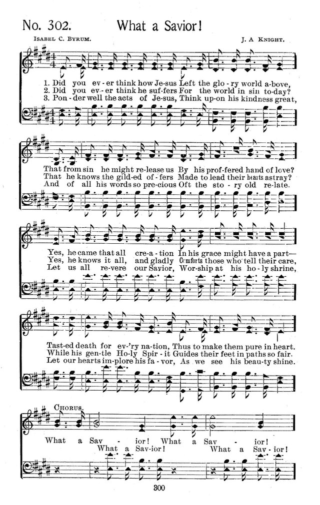 Select Hymns: for Christian worship and general gospel service page 300
