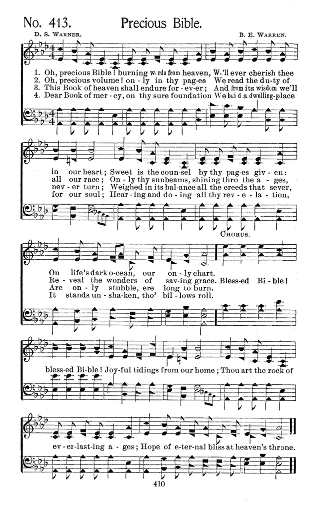 Select Hymns: for Christian worship and general gospel service page 410