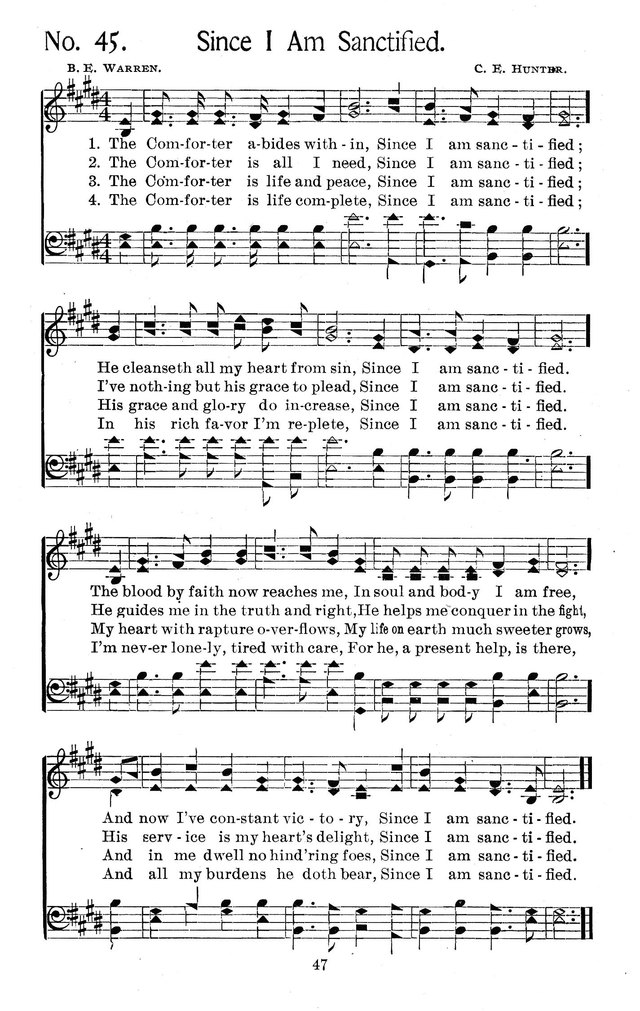 Select Hymns: for Christian worship and general gospel service page 47