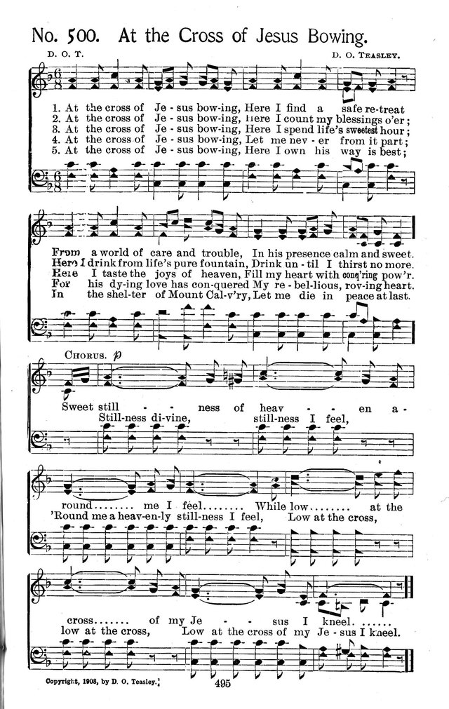 Select Hymns: for Christian worship and general gospel service page 495